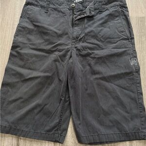 Y2K Retro Vans Men's Dark Gray Cargo Shorts